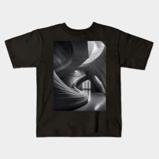 Infinite Shades of Grey Gray Kids T-Shirt